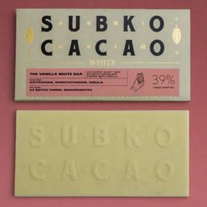 Vanilla White Chocolate Bar