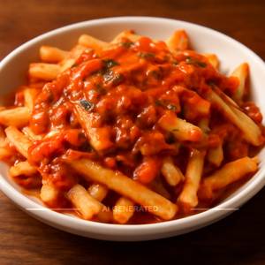 Spicy Saucy French Fries