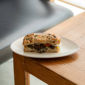 Herb Potato Focaccia Sandwich