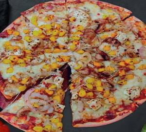 Corn and cheese pizza [7 inches]