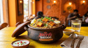 Chicken Bhuna Boneless Kolkata Style Matka Biryani [1 kg]