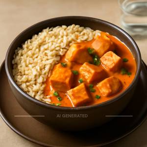 Makhani Paneer Rice Bowl
