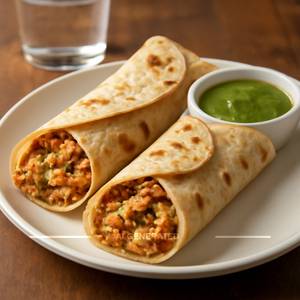 Paneer Bhurji Rolls