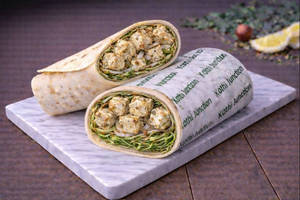 Afghani Paneer Tikka Rumali Roll