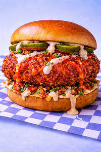 Fire Stack Chicken Burger