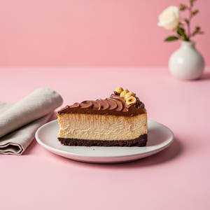 Nutella Cheesecake Slice
