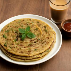 Pudina Paratha