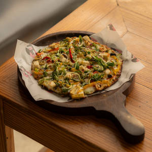 Pesto Green Pizza