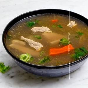 Non veg chicken clear soup