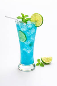Blue Lime Lemonade