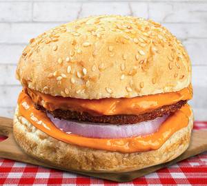 Shezwan Cheesy Delight Burger