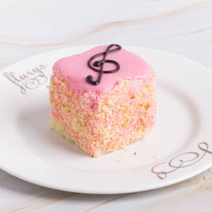 Strawberry Cube Pastry