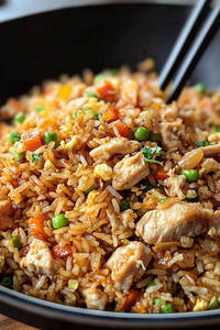 Kung Pao Fried Rice Chicken