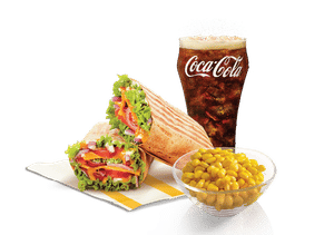 Salad Wrap Meal ( M)