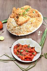 Chicken Biryani Combo [Family Pack, Serves 4]
