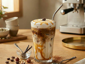 Iced Vanilla Latte