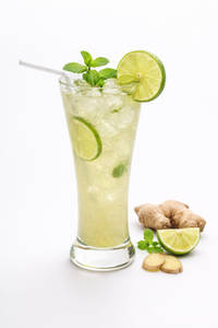 Ginger Lime Lemonade