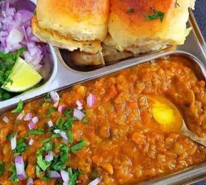 Oil Pav Bhaji [2 Pav] 