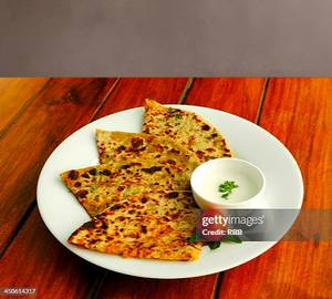 Aloo Pyaz Paratha