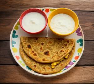 Paneer Pyaz Paratha Combo