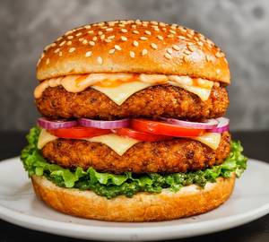 Double Aloo Patty Power Burger