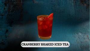 Cranberry Shaked Iced Tea