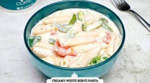 Creamy White Serve Pasta