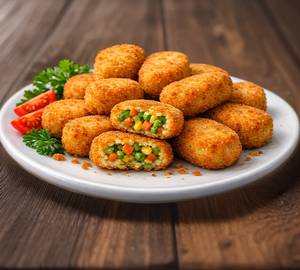 Crispy Veg Nuggets (Crunchy Bites) (8 Piece)