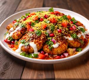 Aloo Tikki Chaat