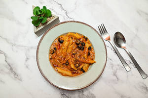 Exotic Veg Penne Arrabiata