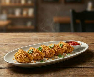 Paneer Kurkure Momos (6pcs)