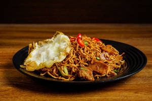 Schezwan Mutton Noodles
