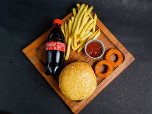 Paneer Burger Combo Meal