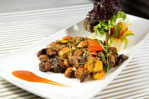 Mushrooms In Ginger Chili Sauce