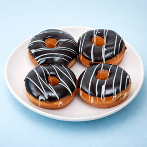 Chocolate Doughnut (Pack Of 4)