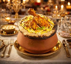 Handi Chicken Dum Biryani