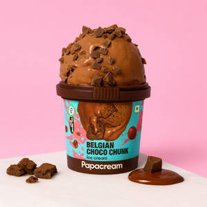 Belgian Choco Chunk Ice Cream- 100Ml