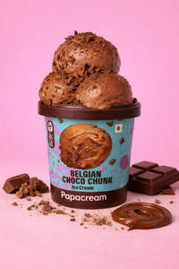 Belgian Choco Chunk Ice Cream - 500Ml