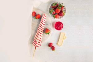 Strawberry Stick Waffle