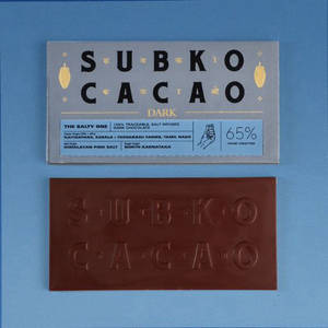 Salted Dark Chocolate Bar