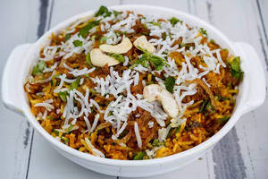 Paneer Mushroom Matka Biryani