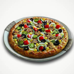 Veggie Supreme Pizza (7 Inch)