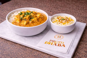 Shahi Paneer Rice Box + Boondi Raita Combo