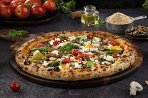 SUPERYOU High Protein Sourdough Mediterranean Power Veg Pizza