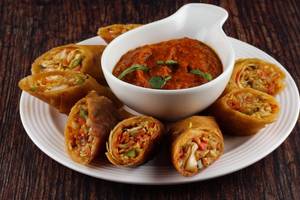 Paneer Spring Roll a