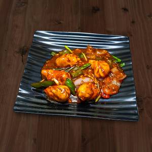 Veg Chili Momos Dry (6Pc)
