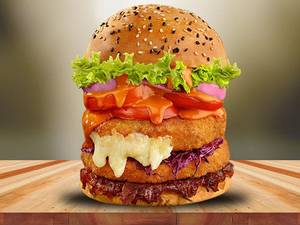 Chicken Double Patty Burger