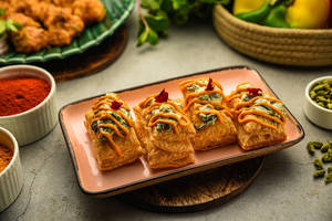 Corn Cheese & Spinach Khari