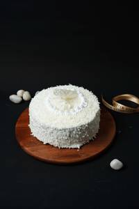Eggless Cake White Forest Raspberry