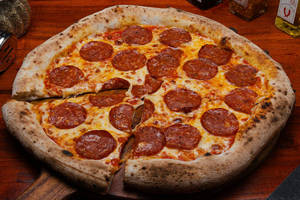 Spicy Salami Pizza
